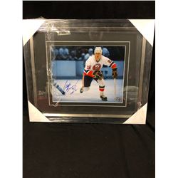 MIKE BOSSY AUTOGRAPHED 16" X 20" FRAMED PHOTO W/ COA
