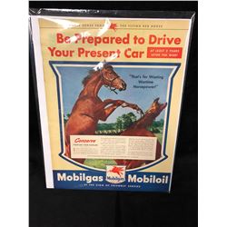 VINTAGE 1944 Mobilgas/Mobiloil Advertising