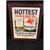 Image 1 : VINTAGE MOBILGAS FRAMED ADVERTISING