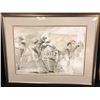 Image 1 : FRAMED WALL ART (JURGEN GORG) 34" X 45"