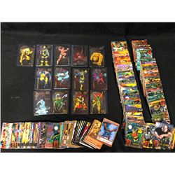 NON SPORTS TRADING CARD LOT (DC & MARVEL COMICS)