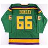 Image 1 : Emilio Estevez Signed The Mighty Ducks "Bombay" Jersey (PSA COA)