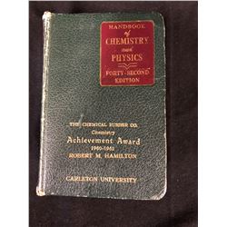 HANDBOOK OF CHEMISTRY & PHYSICS (FORTY SECOND EDITION)