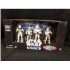 Image 1 : STAR WARS CLONE TROOPER (TROOP BUILDER 4 PACK) ACTION FIGURES IN BOX