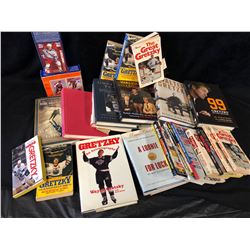 WAYNE GRETZKY HOCKEY BOOK LOT