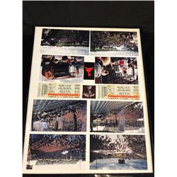 2008 ROCK ON THE RANGE MUSIC FESTIVAL PHOTO'S & TICKET STUBS COLLAGE (COLUMBUS,OHIO)