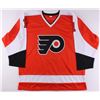 Image 3 : Bernie Parent Signed Flyers Captains Jersey Inscribed "HOF 84" (JSA COA)