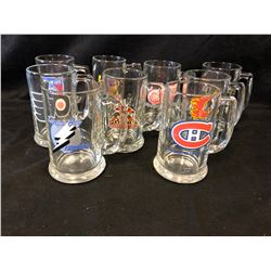 NHL HOCKEY TEAMS BEERS MUGS LOT