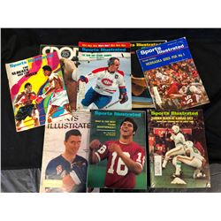 VINTAGE SPORTS ILLUSTRATED MAGAZINE LOT