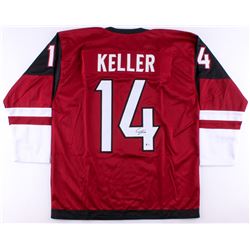 Clayton Keller Signed Coyotes Jersey (Beckett COA)