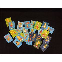 THE SIMPSONS TRADING CARDS LOT