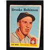 Image 1 : 1958 TOPPS BASEBALL BROOKS ROBINSON #307