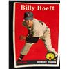 Image 1 : 1958 TOPPS BASEBALL #13 BILLY HOEFT