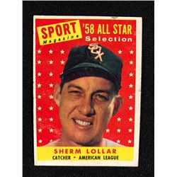 1958 Topps #491 Sherm Lollar All Star