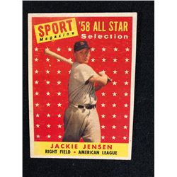 1958 Topps #489 JACKIE JENSEN