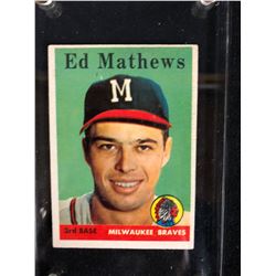 1958 Topps #440 ED MATHEWS