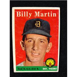 1958 Topps #271 BILLY MARTIN
