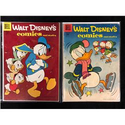 WALT DISNEY'S COMICS & STORIES #184, 197 (DELL COMICS)
