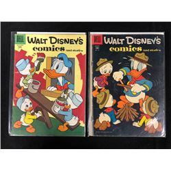 WALT DISNEY'S COMICS & STORIES #192, #191 (DELL COMICS)