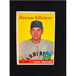 1958 Topps #288 HARMON KILLEBREW