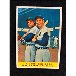 1958 Topps #304 TIGERS' BIG BATS