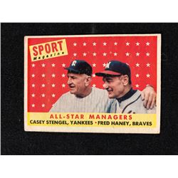 1958 Topps #475 SIXTH SERIES CHECK LIST