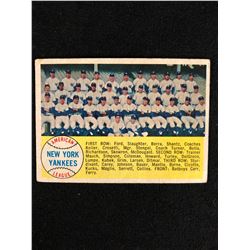 1958 Topps #246 BASEBALL THIRD SERIES CHECK LIST