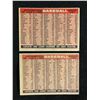 Image 2 : 1958 Topps #397, #408 BASEBALL CHECK LISTS LOT