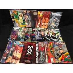 MIXED COMIC BOOK LOT (ROBIN, INTERFACE & MORE)