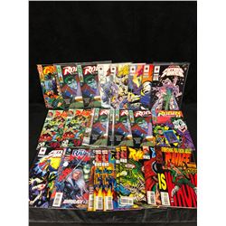 MIXED COMIC BOOK LOT (RAVAGE, ROBIN & MORE)