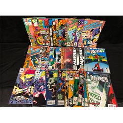MIXED COMIC BOOK LOT (ROBIN, RESURRECTION MAN & MORE)