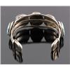 Image 10 : Navajo Sterling Silver and Turquoise Cuff