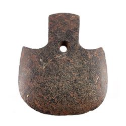 Native American Indian Drilled Greenstone Spud