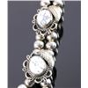 Image 4 : Sterling Silver White Buffalo Turquoise Necklace