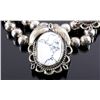 Image 5 : Sterling Silver White Buffalo Turquoise Necklace
