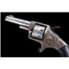 Image 8 : Engraved You Bet .22 Cal. Nickel Revolver ANTIQUE