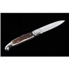 Image 2 : INOX German Lever Lock Stag Switchblade Knife