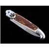 Image 8 : INOX German Lever Lock Stag Switchblade Knife