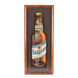 Original Kessler Beer Advertising Sign Montana