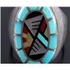 Image 4 : Carolyn Bobelu Zuni Sterling Silver Turquoise Ring