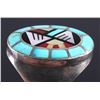 Image 5 : Carolyn Bobelu Zuni Sterling Silver Turquoise Ring
