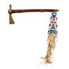 Image 1 : Nez Perce Brass Pipe Tomahawk w/ Beaded Drop c1880