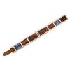 Image 1 : Nez Perce Beaded & Tacked Leather Belt circa 1880-