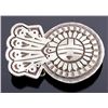 Image 2 : Signed Navajo Sunface Bolo Tie and Belt Buckle