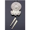 Image 7 : Signed Navajo Sunface Bolo Tie and Belt Buckle