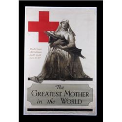 Original WWI American Red Cross Poster