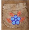 Image 8 : Cree Native American Floral Beaded Leather Jacket