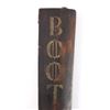 Image 2 : C.1890 Boot Repair Trade Sign from Belfry Montana