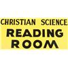 Image 2 : 2-Sided Christian Science Reading Room Sign c1900-