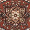 Image 3 : Persian Bijar Medallion Pattern Wool Rug